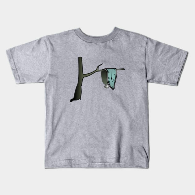 Soft clock Kids T-Shirt by Pendientera